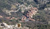 Tour Wandern Gorbio - cime de Cabanelles depuis Gorbio - Photo 2