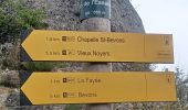 Trail Walking Bevons - BEVONS. TOUR DE PENSIER .LE COLLET. CHAPELLE ST BEVONS. PAS DE L ESSAILLON. LA FAYEE. O L M S - Photo 14