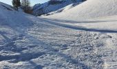 Tocht Sneeuwschoenen Vars - Fontbonne Cabane de l'Écuelle Refuge Napoléon  - Photo 6