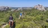 Tocht Paardrijden Maussane-les-Alpilles - 2019-04-30 Rando CVA Alpilles Ranch Petit Roman Boucle - Photo 1