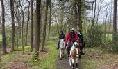 Tocht Paardrijden Theux - Ninglinspo  - Photo 10