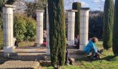 Tocht Stappen Jonquières-Saint-Vincent - Jonquières - Enclos argent Milliaire - Photo 2