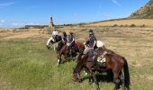Tocht Paardrijden Bardenas Reales de Navarra - Bardenas jour 4 - Photo 18