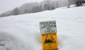 Excursión Raquetas de nieve Uvernet-Fours - Pra Loup - Clos des Serres - Photo 2