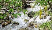 Tocht Stappen Isola - Fontaine St Laurent par Collet de Léchio et Cascade de Louch Isola Village - Photo 5