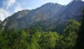 Trail Walking Fougax-et-Barrineuf - gorge de la Frau - Photo 1