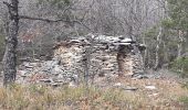 Trail Walking Mallefougasse-Augès - CHATEAU NEUF VAL SAINT DONNAT . Chapelle ST Magdeleine , bory de Baribarin , body d Emilie , jas de Mathieu , body de Mathieu  , bergerie de Combe Belle , bory vieille , body haute , body basse , o n d - Photo 11