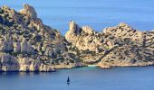 Randonnée Marche Marseille - Aiguille Guillemin - Mont Puget - Cap Gros -  Vallon Chalabran - Photo 15