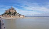 Tocht Stappen Le Mont-Saint-Michel - Le Mont St Michel,  Herbus, Sables, et Barrage de La Caserne. - Photo 11