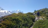 Tour Schneeschuhwandern Chamonix-Mont-Blanc - Test Aiguille des Posettes Cap Nord  - Photo 6