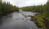 Tocht Sneeuwschoenen Rovaniemi - cap nord jour 3 - Photo 5