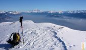 Percorso Racchette da neve Entremont-le-Vieux - Les Rochers de Belles Ombres 1843m, depuis La Plagne - Photo 1