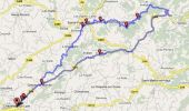 Tour Fahrrad Chazelles-sur-Lyon - Chazelles sur Lyon Col des Brosse Col de la Croix de Pars - Photo 1