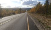 Tour Schneeschuhwandern Inari - Cap Nord jour 15 Cping Jiellajohka. Karigasniemi  - Photo 2