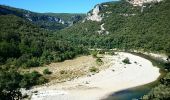 Excursión Senderismo Saint-Remèze - Ardèche jour 2 - Sentier des gorges aval V2 - Photo 1