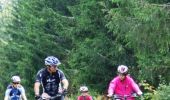 Tour Mountainbike Fay-sur-Lignon - Site VTT FFC du Mézenc et de la Loire sauvage - Circuit n° 09 - Détour en sous bois à  travers les Roches  - Photo 4