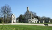 Percorso Marcia Fontaine-Chaalis - Abbaye de Chaalis en forêt d'Ermenonville - Photo 1