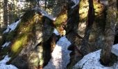 Randonnée Marche Sapois - 17-02-2019 Haut du tot : le poteau-chambre du loup-retour, puis cascade de la Pissoire avec boucle retour par la Croix des Hêtres - Photo 2