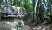 Trail Walking Ancy-Dornot - Dornot - Croix saint clément - pierre qui tourne - rochers de la Fraze - Photo 1