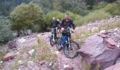 Percorso Mountainbike Robione - les buisses st sauveur sur tinée - Photo 1