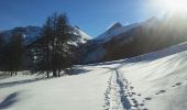 Excursión Raquetas de nieve Le Monêtier-les-Bains - Les Sagnières par le Casset et le vallon du Trabuc - Photo 5