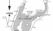 Percorso Marcia Nages - Tour du lac de Louazas - Rieu Montagné - Photo 1