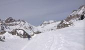 Trail Touring skiing Saint-Martin-Vésubie - Ski rando Mercantour lac Neigre - Photo 7