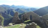 Randonnée Marche Coaraze - Ruines de Rocca Sparviera depuis Coaraze - Photo 3