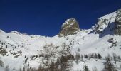 Tour Schneeschuhwandern Saint-Martin-Vésubie - Refuge de la Cougourde en AR - Photo 3