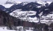 Randonnée Raquettes à neige Châtel - Châtel tennis - Chapelle d'Abond - Photo 2