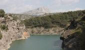 Randonnée Marche Aix-en-Provence - bibemus - barrage Zola - Photo 3