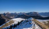 Tour Schneeschuhwandern Thoiry - La Pointe de la Galoppaz 1681m, depuis le Chalet du Fournet - Photo 1