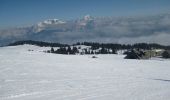 Tocht Sneeuwschoenen Viuz-la-Chiésaz - Raquettes au Semnoz - Leschaux - Photo 3