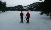 Randonnée Raquettes à neige La Llagonne - tour des lacs - Photo 15