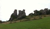 Randonnée Marche La Roque-Sainte-Marguerite - Roque ste Marguerite rochers de Roques- Altès - Photo 13