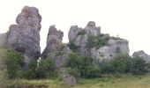 Tour Wandern La Roque-Sainte-Marguerite - Roque ste Marguerite rochers de Roques- Altès - Photo 12