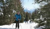 Trail Snowshoes Crans-Montana - L''Aprili - Photo 2