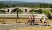 Tour Fahrrad Saint-Martin-de-Castillon - La Véloroute - Voie Verte du Calavon - Photo 2