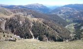 Trail Walking Roubion - Mont Brassière, sommet du content, tête de Chamia et cordes Moulines - Photo 9