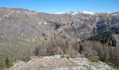 Randonnée Marche Roubion - Mont Brassière, sommet du content, tête de Chamia et cordes Moulines - Photo 6