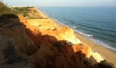 Trail Walking Albufeira e Olhos de Água - Alpha Mar Falesia plage dune retour sur chemin - Photo 10