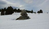 Trail Snowshoes Font-Romeu-Odeillo-Via - Pic dels Moros - Photo 7