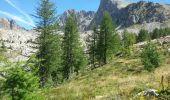 Tour Wandern Isola - Tête Merciere-lacs de Terres Rouges-Baisse de Dru os.  - Photo 10