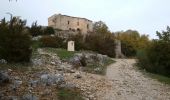 Excursión Senderismo La Palud-sur-Verdon - Vieux village ruiné de Chateauneuf les Moustier. (25-10-15) - Photo 3