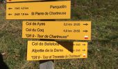 Trail Other activity Plateau-des-Petites-Roches - col du coq col de bellefont aulp du seuil  - Photo 4