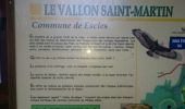 Trail Walking Escles - Le Vallon Saint-Martin - Photo 1