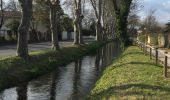 Randonnée Marche Baho - 66 SAINT-ESTEVE, promenade entre jardins, canaux et centre ville - Photo 16