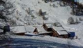 Tour Schneeschuhwandern Névache - du refuge de Buffere au col de l'Echaillon aller et retour - Photo 5