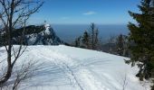 Randonnée Raquettes à neige Autrans-Méaudre en Vercors - La Gde Brèche La Buffe La Sure - Photo 1