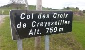 Tour Fahrrad Saint-Péray - Col des Croix de Creysseille 114 km 26 04 2016 - Photo 5